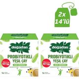 TeknoKapsül Doğadan Probiyotikli Yeşil Çay Açai Ananas 14LÜ X2