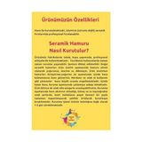 TeknoKapsül Doğal Seramik Hamuru 2x 250 gr (500 Gr) Kil Çamuru, Okul Için Doğal Oyun Hamuru