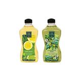 TeknoKapsül Doğal Zeytinyağlı Sıvı Sabun Çeşme Limonu Ayvalık Zeytin Çiçeği Sıvı Sabun 1500 ml - 1,5 lt