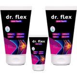 TeknoKapsül Dr. Flex Dr.flex 3 Adet Kuyruk Yağı Bamya Tohumu Yağı Ardıç Yağı Omega3 Kolajenli Tüp Vücut Masaj Kremi BZ-GU-EYF-24378