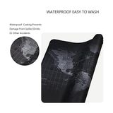 TeknoKapsül Dünya Haritalı 90X40 cm Mouse Pad, Dünya Desenli Mouse Pad