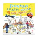 TeknoKapsül Dünyam Ülkem Bölgem Kültürüm - Eğitici Etkinlik Kitabı - 2 - 3 Yaş - Çok Renkli