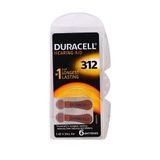 TeknoKapsül Duracell 312 Numara İşitme Cihazı Pili 6'lı Paket CC-CPELX31083