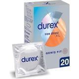TeknoKapsül Durex Yok Ötesi Xl Ince Prezervatif 20'li, Geniş Fit