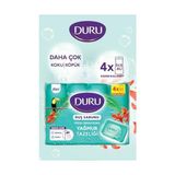 TeknoKapsül Duru Fresh Sensations Yağmur Ormanı Sabun, 150 Gramx4
