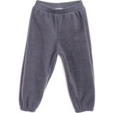 TeknoKapsül Ebebek Hello Baby Hellobaby Erkek Bebek Basic Pantolon Polar Ribanalı Paça Koyu Gri - Kırmızı