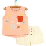 TeknoKapsül Ebebek Hello Baby Hellobaby Past Culture Atlet - Pantolon Erkek Bebek - Kırmızı