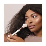 TeknoKapsül Ecotools Luxe Yumuşak Vurgulayıcı Makyaj Yüz Pudrası Fırçası, Şeffaf, Aydınlık Parıltı, Üstün Kalit