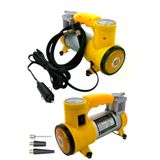 TeknoKapsül Elektrikli Araba Lastik Şişirme / 150 PSI - 12V / Taşınabilir Metal Hava Kompresörü (5643) Kalorifer Suluk GI-115112
