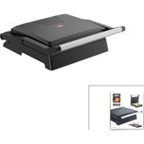 TeknoKapsül Elektrikli Tost Makinesi 4 Dilim 180° Açılır Üst Gövde = Izgara Kullanım 1000W SSM-2594