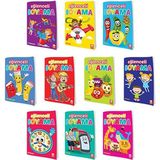 TeknoKapsül Ema Çocuk Eğlenceli Boyama Seti - 10 Kitap Takım / Kolektif / Ema Çocuk / 9786058376618