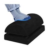 TeknoKapsül Ergonomik Visco Ayak Minderi, Oyun Koltuğu Ofis Koltuğu Için Anti Alerjen Ayak Yastığı, Ayak Koy