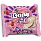 TeknoKapsül Eti Gong Çilekli Yoğurtlu Kaplamalı Pirinç Patlağı 30 g AMZ-B0GCFPHPRK