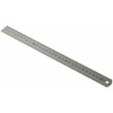 TeknoKapsül Etval Çelik Cetvel, 500X30X0.8 Mm, Metal Ölçüm Cetveli