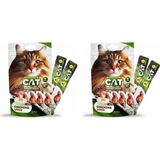 TeknoKapsül Eurogold Cat Sıvı Ödülü Tavuk - Ciğer 5X15 gr 2li Paket