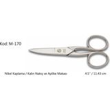 TeknoKapsül Europe Kalın Nakış Makası Süper Kalite No:4.5 11,43 cm - Ölçü - Tipi