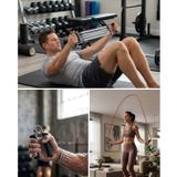 TeknoKapsül Ev Spor Seti Atlama İpi El Yayı Karın Egzersiz Aleti Fitness Seti LS-UCZZZYAYSPORSET-3434