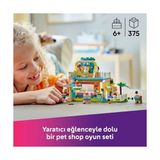 TeknoKapsül Evcil Hayvan Aksesuar Dükkanı 42650-6 Yaş ve Üzeri Erkek ve Kız Çocukları Için Mini Bebek, Kedi ve Köpek Minifigürü Içeren Yaratıcı Oyuncak Yapım Seti, Doğum Günü Hediyesi (375 Parça) - Option-1