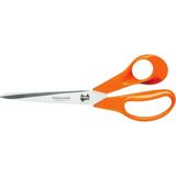TeknoKapsül Evrensel Makas, Uzunluk: 21 Cm, Paslanmaz Çelik Bıçak/plastik Saplar, Turuncu, Klasik, S90, 1001539