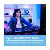 TeknoKapsül Excerıa Plus G4 2tb Nvme SSD – M.2 2280, Pcıe Gen5, 10000MB/S Okuma, 8200MB/S Yazma - Option-1