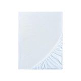 TeknoKapsül Ezgi ORGANIK%100 Pamuk Lastikli Bebek Çarşafı Geniş Ölçü Aralığı Beyaz 60X120 Cm, Bebekcrsf - 60 x 120 cm