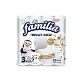 TeknoKapsül Familia Plus 32 Rulo 3 Katlı Beyaz Tuvalet