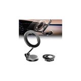 TeknoKapsül Fenomen Araç Tutucu Süper Ağır Metal 3m Taban Bantı Kutuda Yedek Taban Bantı ve 2 Adet Yedek Metal Halka 360 Derece Tam Tur Dönebilir Katlanabilir Masa Gibi Yüzeylere De Uygun Telefon Tutucu ve Stand