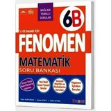 TeknoKapsül Fenomen Okul Yayınları 6. Sınıf Matematik B Fenomen Soru Bankası