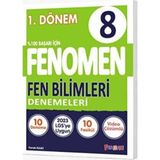 TeknoKapsül Fenomen Okul Yayınları 8. Sınıf Fen Bilimleri 1. Dönem 10 Deneme