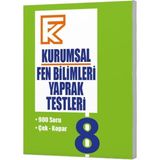 TeknoKapsül Fenomen Okul Yayınları 8. Sınıf Fen Bilimleri Kurumsal Fk Yaprak Testleri