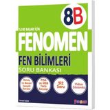 TeknoKapsül Fenomen Yayıncılık Fenomen Okul 8. Sınıf Fen Bilimleri Soru Bankası (B) / 9786258450224