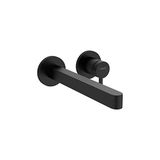 TeknoKapsül Finoris 1 Saplı 2 Delikli 10 cm Uzunluğunda Duvara Monte Banyo Bataryası Mat Siyah, 76050671