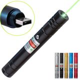 TeknoKapsül Fithome 100mw Desen Başlıklı Usb Şarjlı Yeşil Lazer Pointer MP-EFN044-FT-306