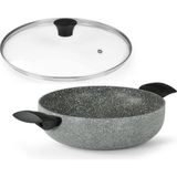 TeknoKapsül Flonal Pietra Viva Karnıyarık Pilav Tenceresi 32 cm