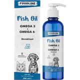 TeknoKapsül Foodline Fish Oil 200 Ml, 3&6 Içerikli Balık Yağı, Köpekler Için Tüy Genel