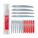 TeknoKapsül For Better Lıfe Saber Testere Bıçakları, 16 Adet Testere Bıçağı Metal, Ahşap ve Ahşap Için Çivili, Saklama Kutulu - Option-1