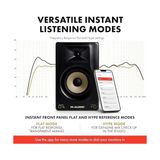 TeknoKapsül Forty Sixty - 6,5” Stüdyo Monitör Hoparlörü, Üretim Miksleme Için Hassas Dsp Crossover, Eq, Kont