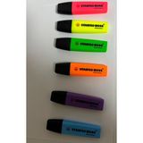 TeknoKapsül Fosforlu Kalem, 2-5 mm Uç, Su Bazlı Mürekkep, 4 Saat Kurumaya Dayanıklı 6 Lı Set