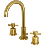 TeknoKapsül FSC8923DX Yaygın Banyo Bataryası, Fırçalanmış Pirinç