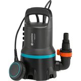 TeknoKapsül Gardena Kirli Su Dalgıç Pompa 9000: Basma Miktarı 9.000 L/sa, Otomatik Fonksiyon, Sürekli Açma Fonksiyonlu Şamandıra Şalteri, 25 Mm'ye Kadar Kir Parçacıkları, Hızlı Kavrama Sistemi (9040-20)