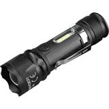 TeknoKapsül GD-350 USB Şarjlı Mıknatıslı Zoomlu El Feneri