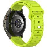 TeknoKapsül Gear S3 Cns KRD-132 22MM Silikon Kordon Strap Kayış - Yeşil