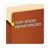 TeknoKapsül Genişleyen Dosya Cepleri, Mektup Boyutu, Redrope, 3,5" Genişletme, Dupont™ Tyvek® Malzemesi ile Güç