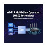 TeknoKapsül Gl.ınet GL-BE9300(FLINT 3) Tri-Band Wifi 7 Router, Router, Extensive Coverage, 5x2.5g Multi-
