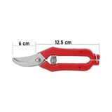 TeknoKapsül Göcen Narenciye Üzüm Bağ Budama Makası Uçlu 18.5 cm Kirmizi - Kırmızı