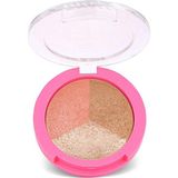 TeknoKapsül Golden Rose Miss Beauty Glow Baked Trio, Allık ve Highlighter Seti