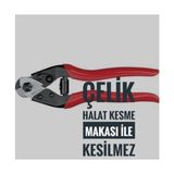 TeknoKapsül GRADE80 G80 13 mm 1.5 Metre Kesilmez Çelik Motorsiklet Zincir Kilit