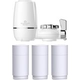 TeknoKapsül Greentech Water Uf Membran Filtreli Musluk Ucu Arıtıcı / 3 Adet Uf Membran Filtreli KARTUŞ/GW-D01P2 - 031-Renkli