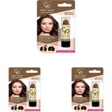 TeknoKapsül Grey Hair -Up Stick No: 06 Light Brown - Beyaz Saç Kapatıcı - Kahve (3 Paketi)
