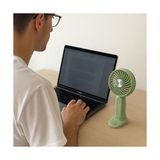 TeknoKapsül Güncelçarşı Masa Üstü Standlı Şarjlı 3 Ayarlı Fan Hızı Modlu Çanta Tipi El Fanı, Mini Vantilatör, Küçük Serinletici Fan